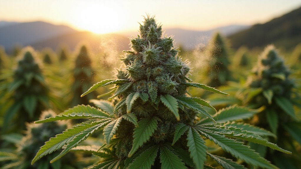 wysoka THC gęste cytrusowe terpeny
