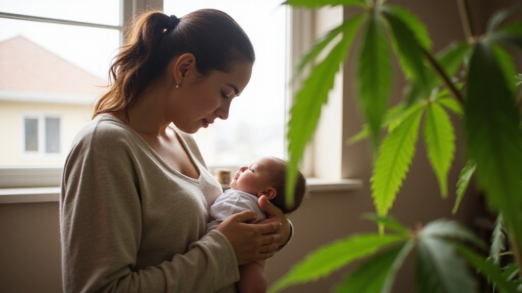 marihuana wpływa na rozwój niemowląt