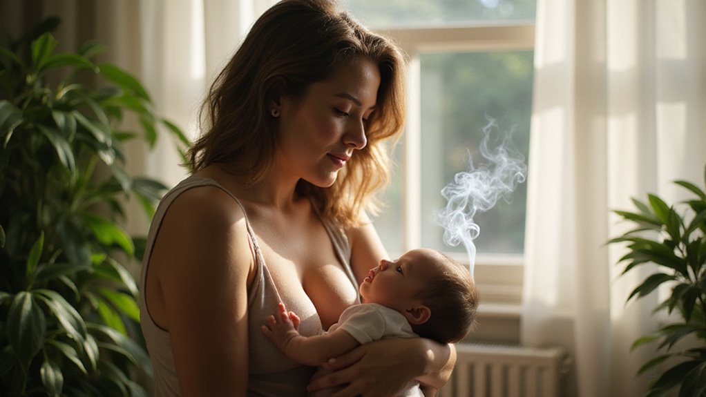 palenie marihuany a karmienie piersią