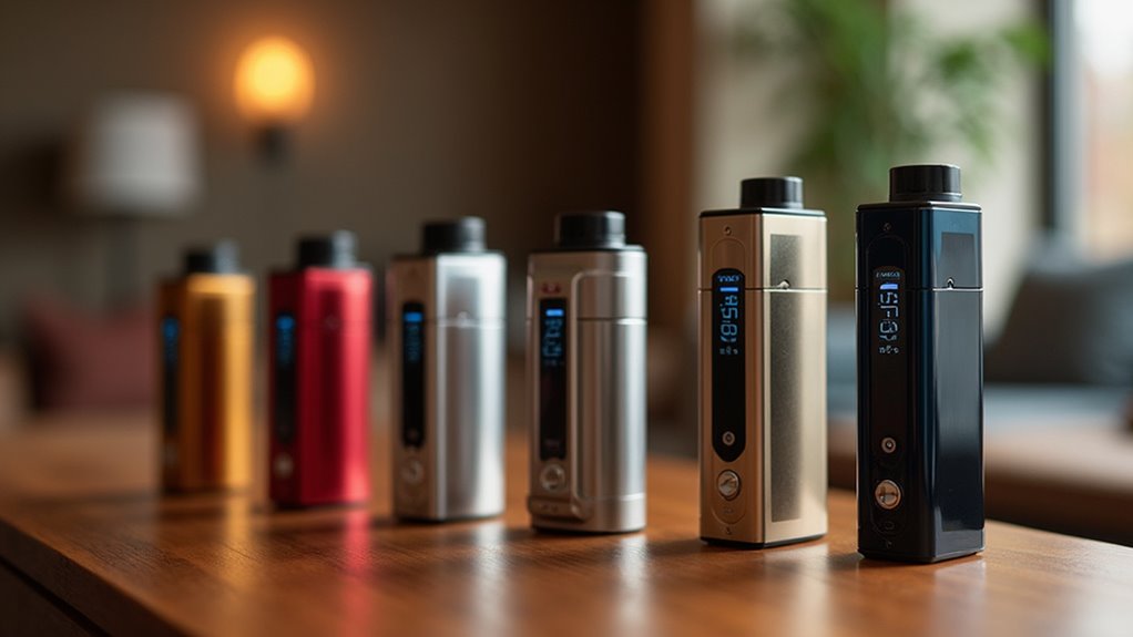 popularne modele przenośnych vaporizerów
