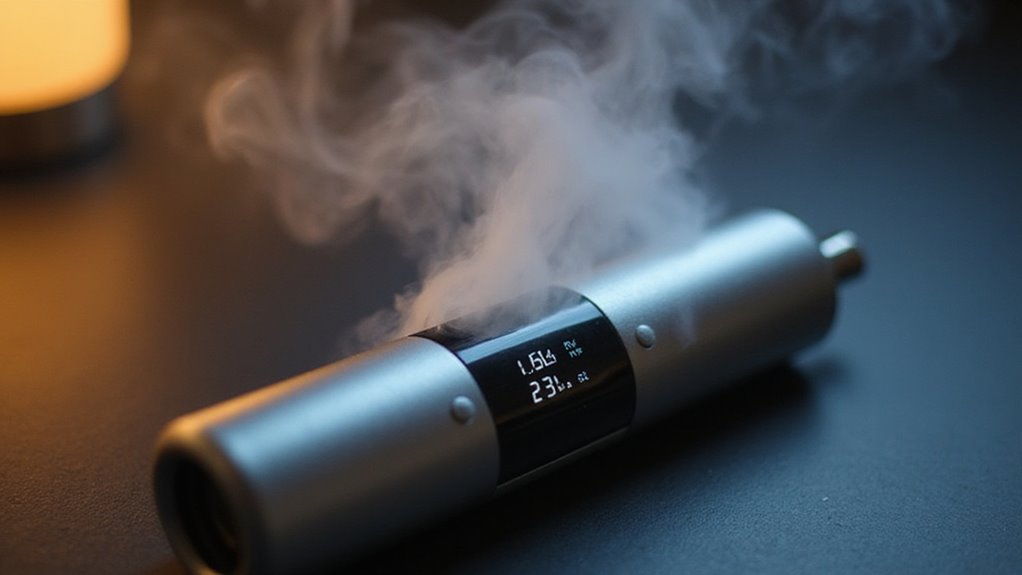 efekty temperatury na THC