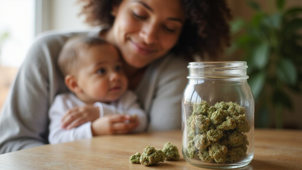 Transfer THC przez karmienie piersią