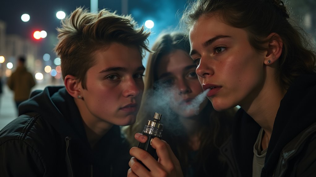 ryzyk zdrowotnych związanych z vapingiem wśród młodzieży
