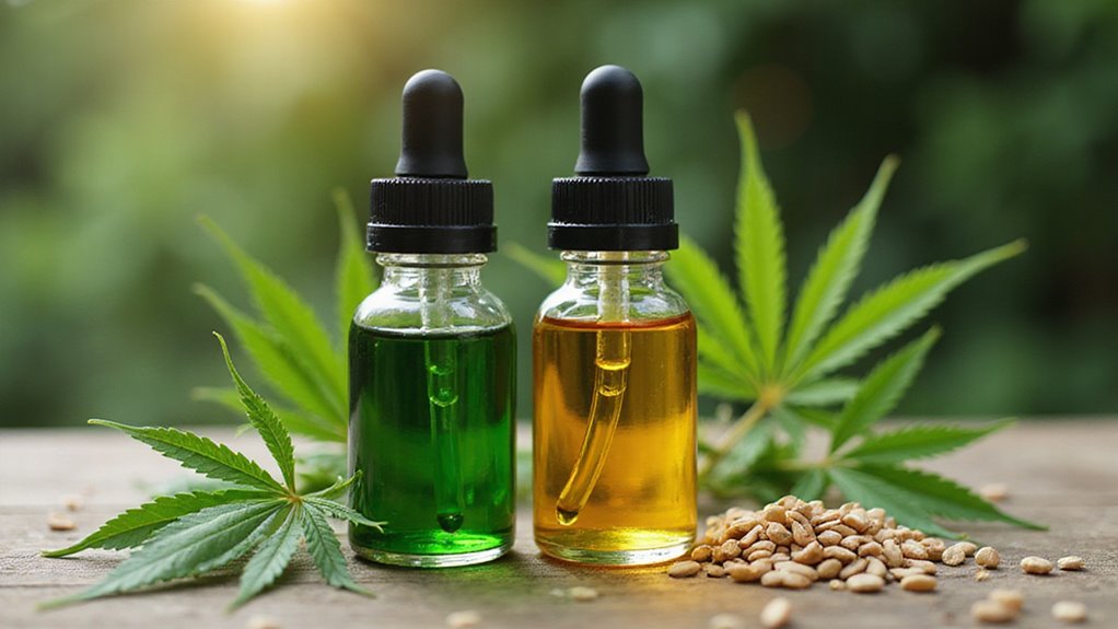 olej CBD vs nasiona konopi