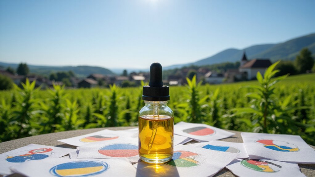 różnorodne regulacje dotyczące CBD w Europie