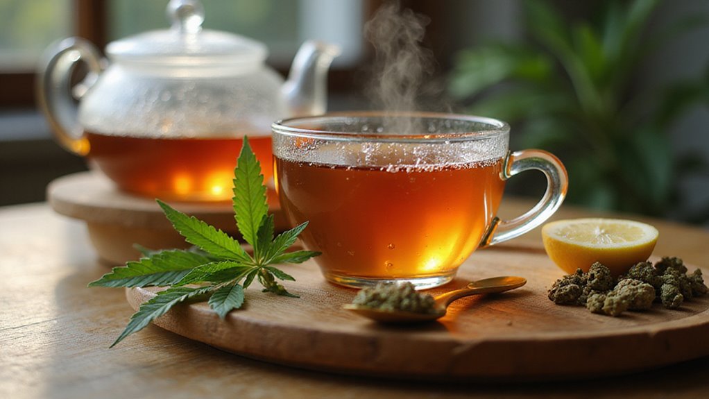 herbata konopna z infuzją lipidową