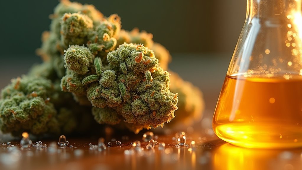 dekarboksylacja przekształca THCA w THC