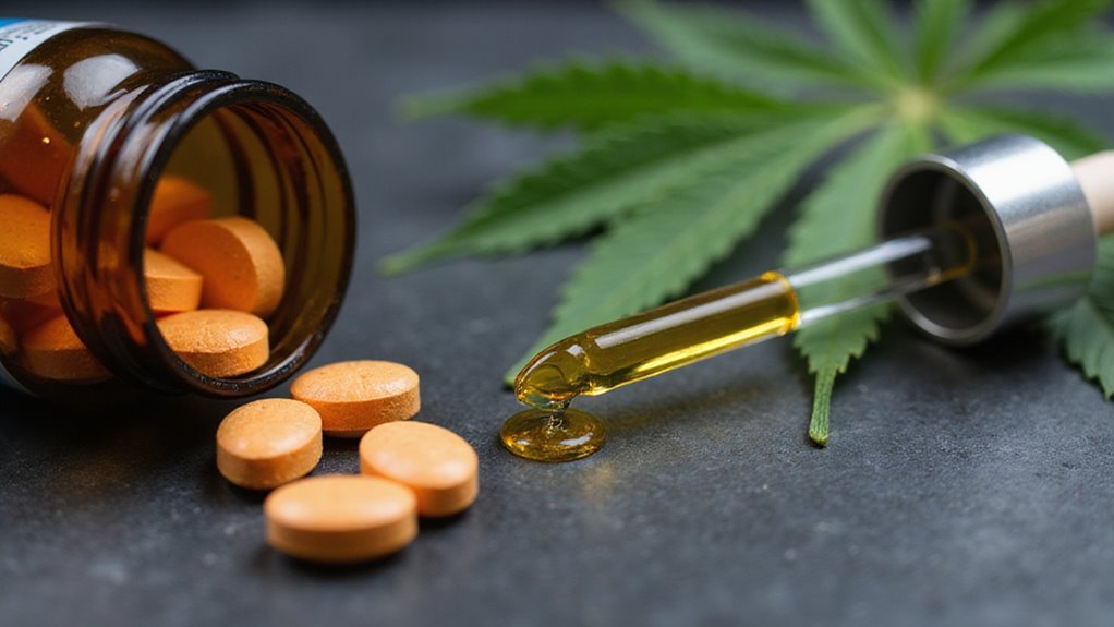 interakcja ibuprofenu i THC