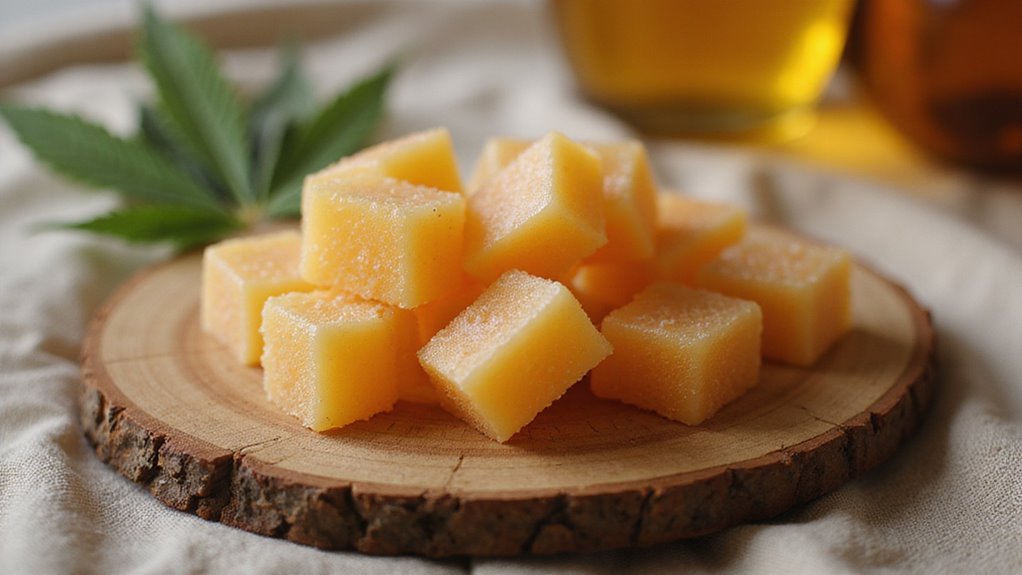 wstępnie odmierzone żelki z THC