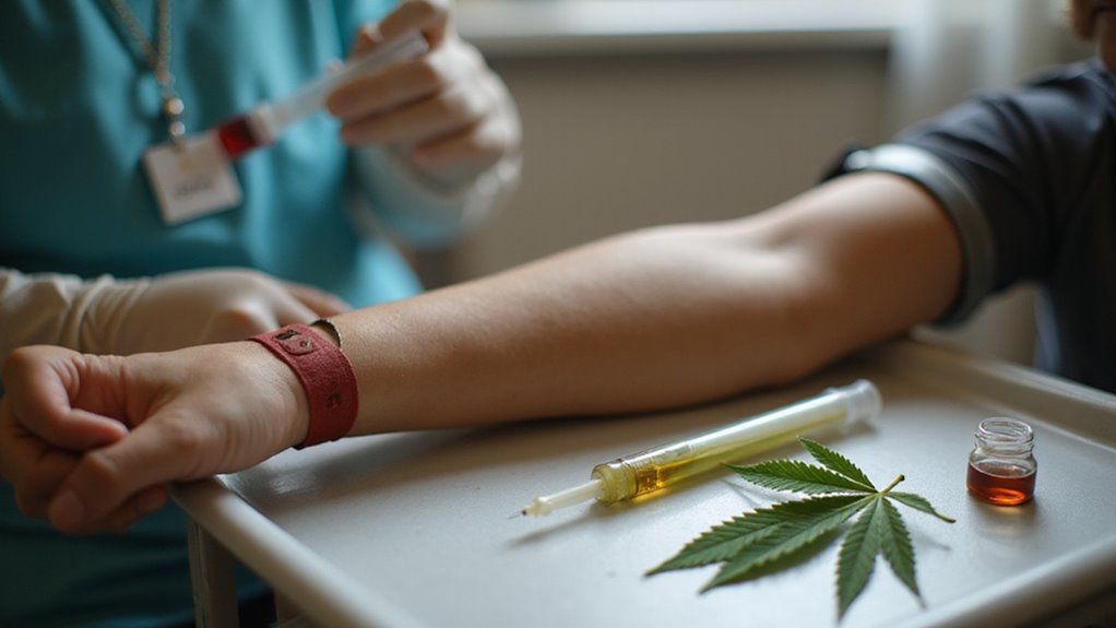 wytyczne dotyczące oddawania krwi i THC