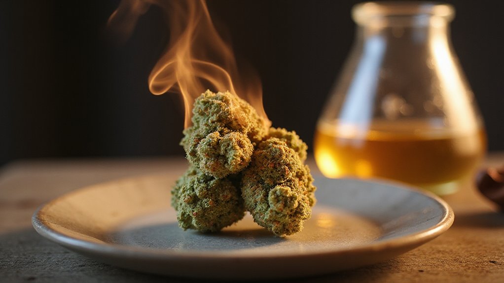 THC rozkłada się pod wpływem ciepła