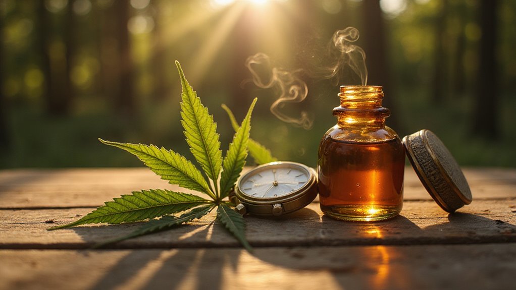 czas trwania i efekty THC