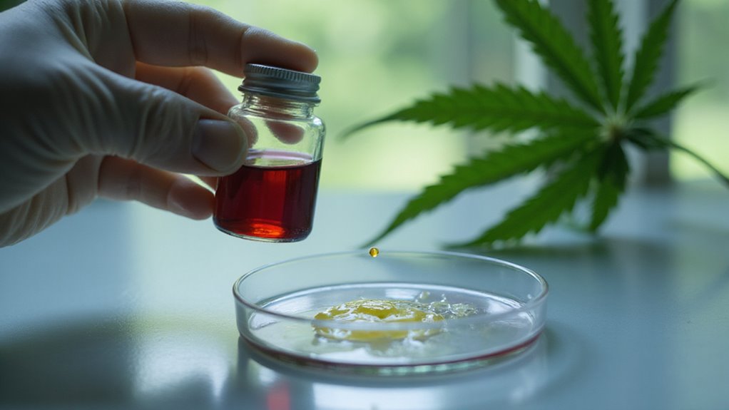 THC hamuje agregację płytek krwi