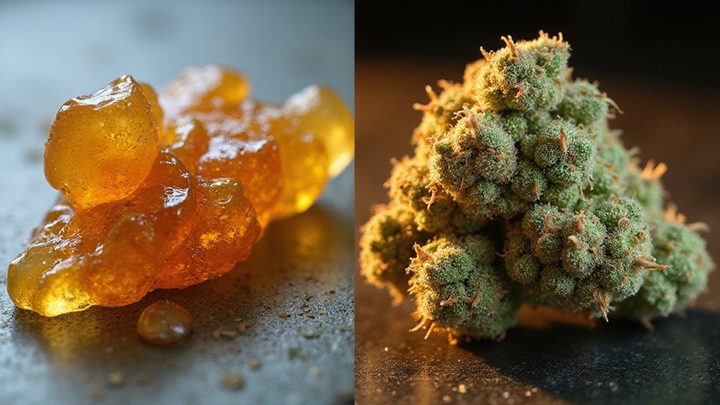 różnice między THC a THCA