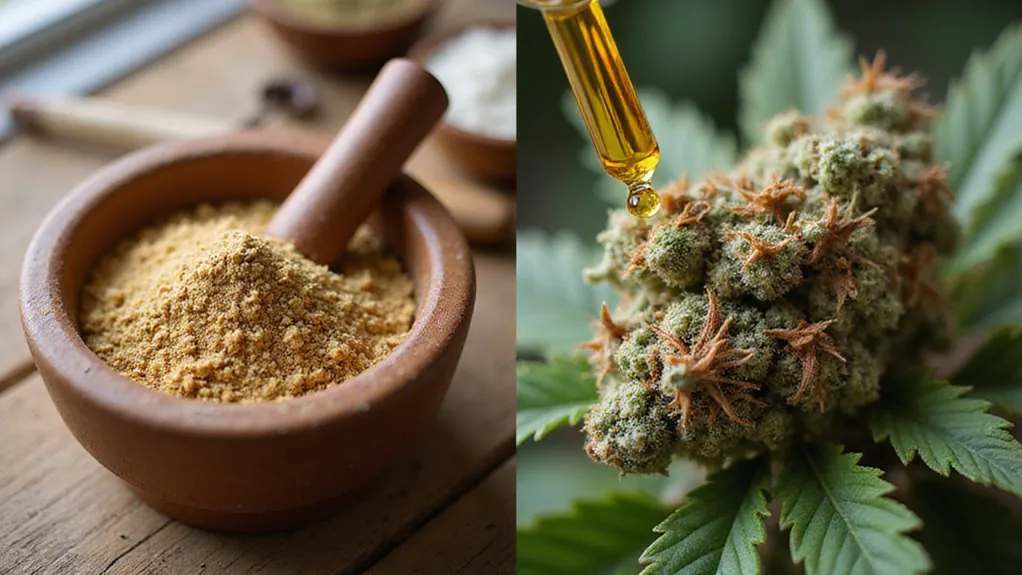 efekty ashwagandhy i THC