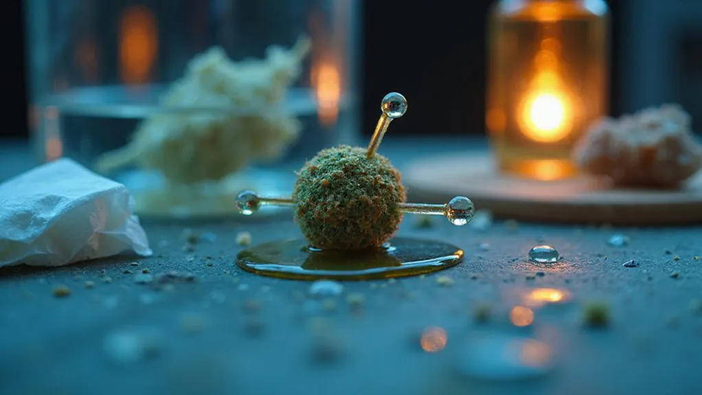 lipofilne właściwości chemiczne THC